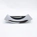 DAZHANG-STAINLESS STEEL BOAT TRAY SLV 38X28CM (202107517)