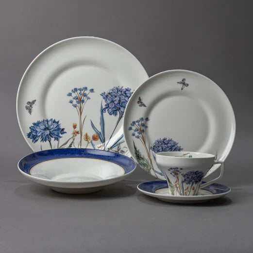 FOSUNY-NEW BONE CHINA 20PCS DINNER SET LILAC (202029259)